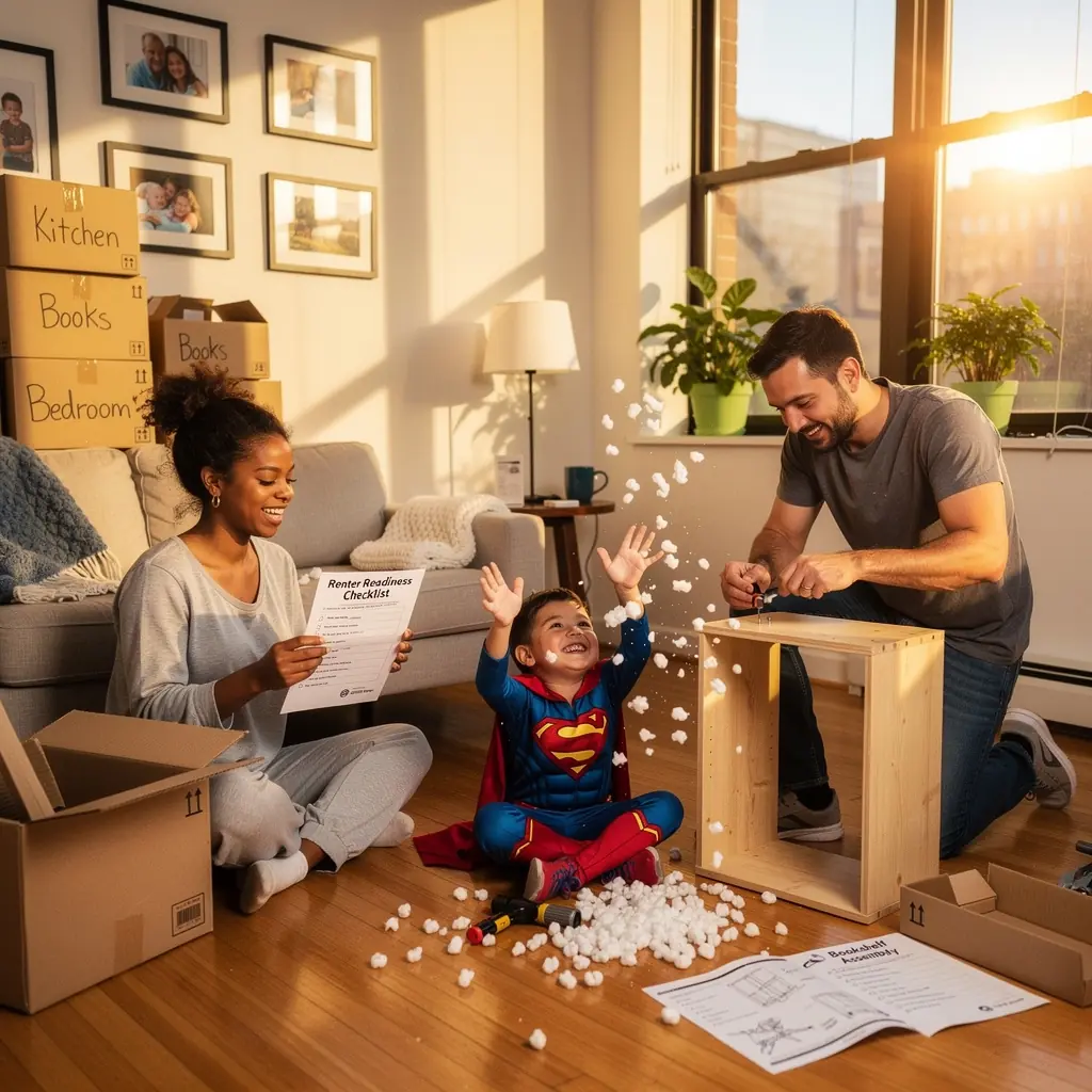Zespół wsparcia dla osób wynajmujących domy w Stanach Zjednoczonych.